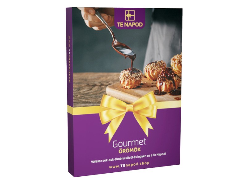 Te Napod Gourmet élménydoboz – fine dining & borvacsorák