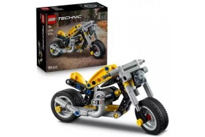 LEGO Technic 42225 sárga motorkerékpár 151 elem