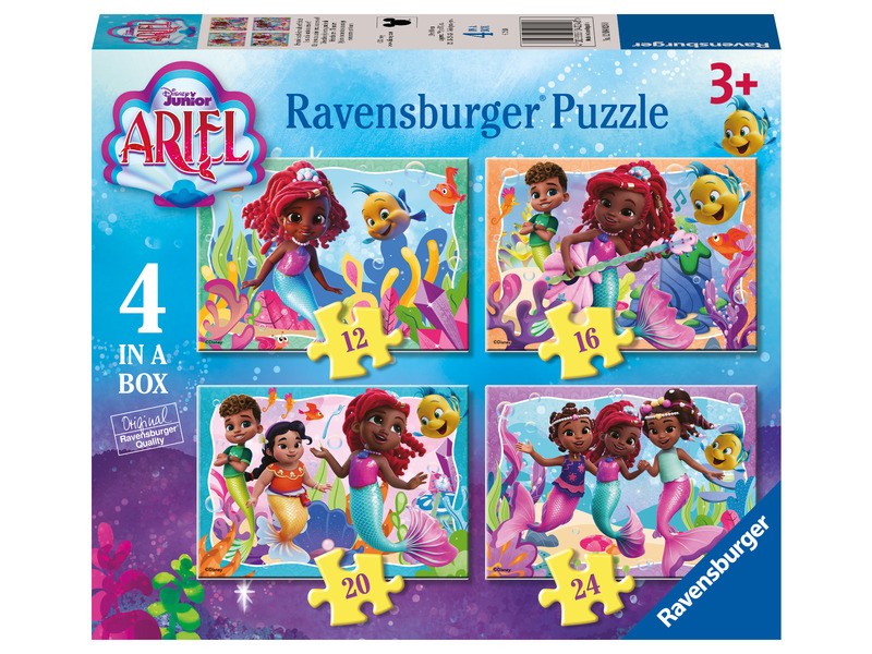 Puzzle 4in1 - Ariel borítókép