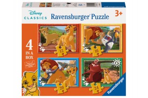 Puzzle 4 az 1-ben - Oroszlánkirály