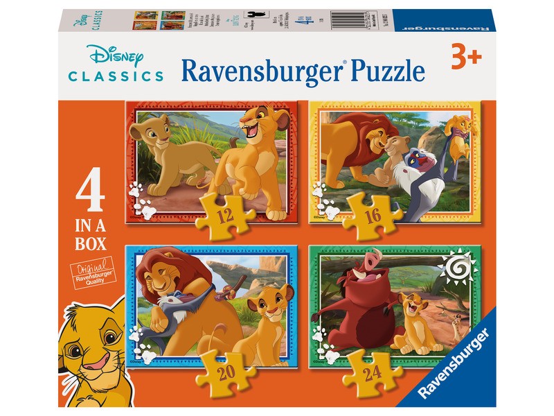 Puzzle 4 az 1-ben - Oroszlánkirály