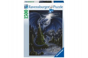 Puzzle 1500 db - A fekete sárkány