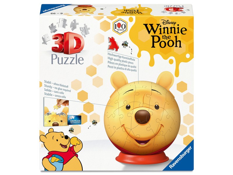 Micimackó 3D puzzle (72 db)