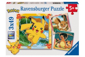 Pokémon puzzle 3×49 db