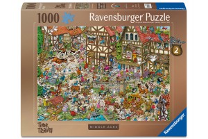 Puzzle 1000 db - Időutazás: középkori látkép