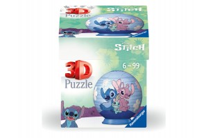 Puzzle 3D 54 db – Stitch és Angel
