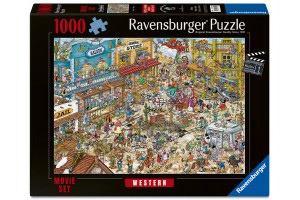 Puzzle 1000 db - Western filmforgatás képe