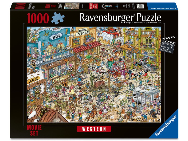 Puzzle 1000 db - Western filmforgatás képe