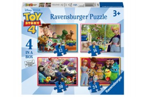 Puzzle 4in1 - Toy Story 4 termékkép