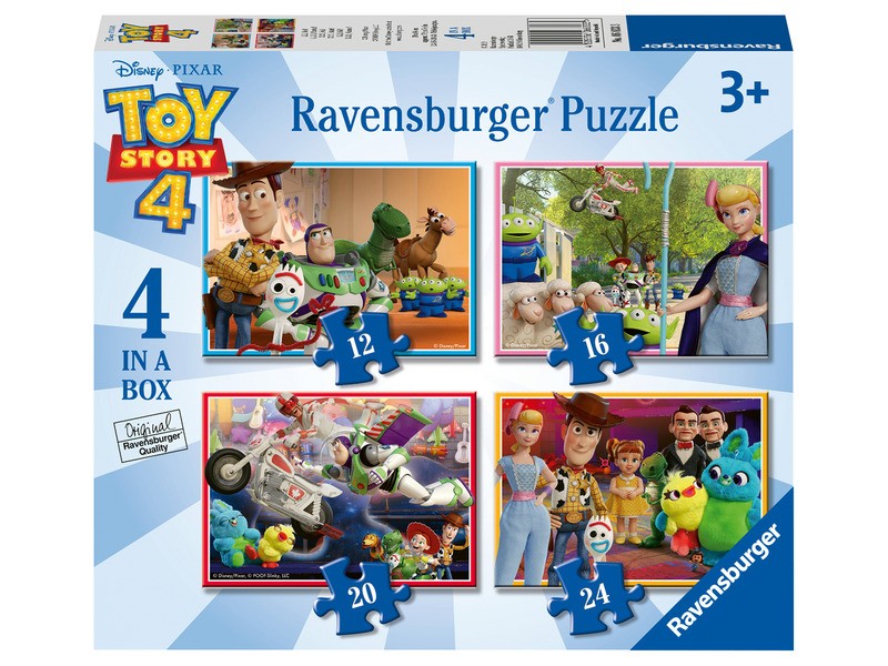 Puzzle 4in1 - Toy Story 4 termékkép