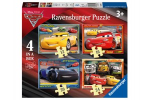Puzzle 4in1 - Verdák 3 kirakós