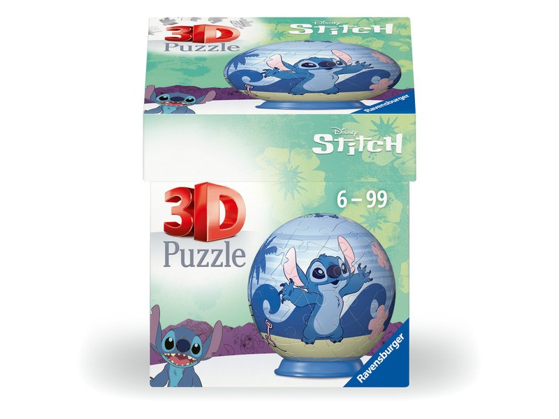 Puzzle 3D Stitch - 54 darab