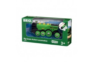 BRIO Nagy zöld lokomotív 33593