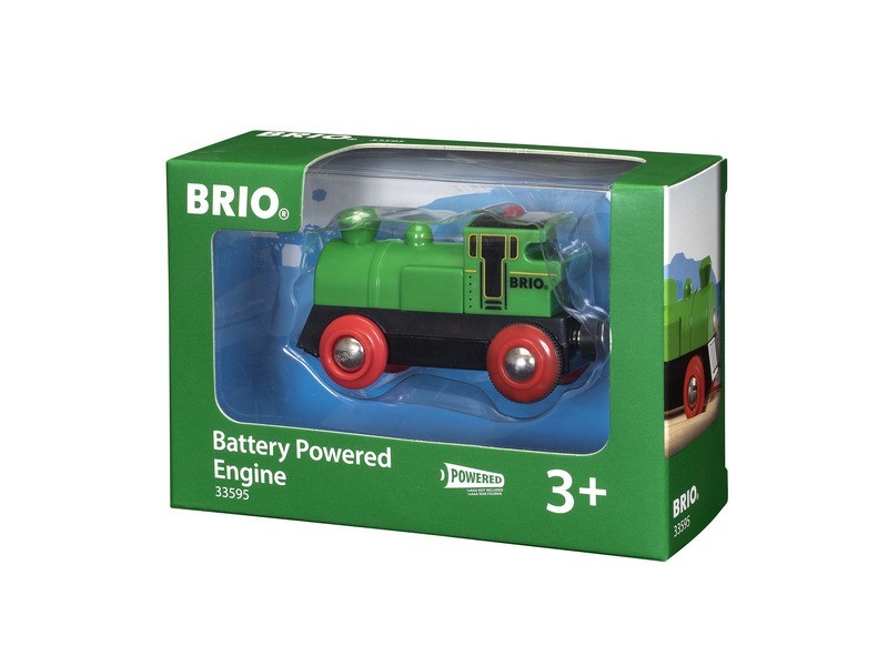 BRIO elemes mozdony (zöld 33595)
