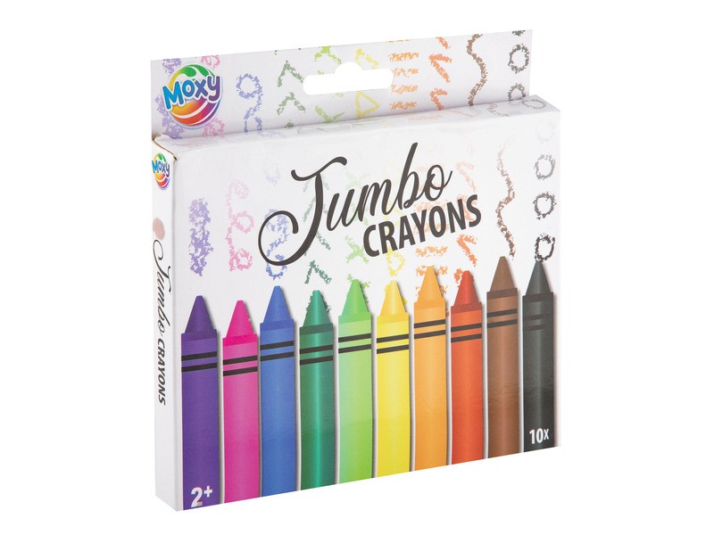 Jumbo zsírkréták (10 db)