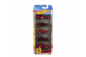 Hot Wheels Ferrari 5 db-os kisautó szett