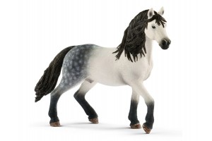 Schleich Andalúz csődör – kézzel festett lófigura