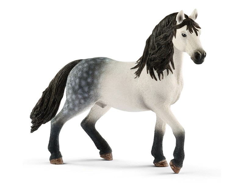 Schleich Andalúz csődör – kézzel festett lófigura