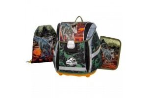 Jurassic World Premium Light iskolatáska szett