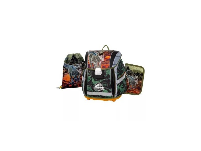 Jurassic World Premium Light iskolatáska szett