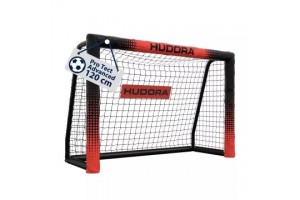 Hudora Pro Tect Advanced fém focikapu 120 cm - fekete-piros