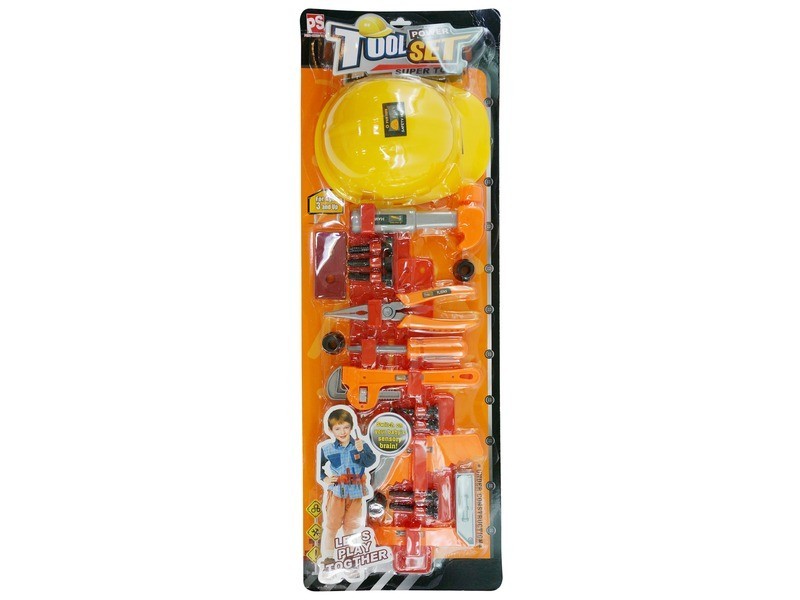 Szerszámkészlet 20 db narancssárga-szürke