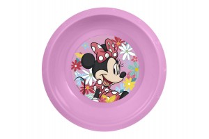 Minnie műanyag mélytányér