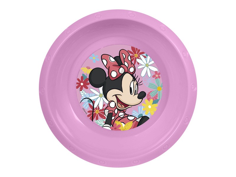 Minnie műanyag mélytányér