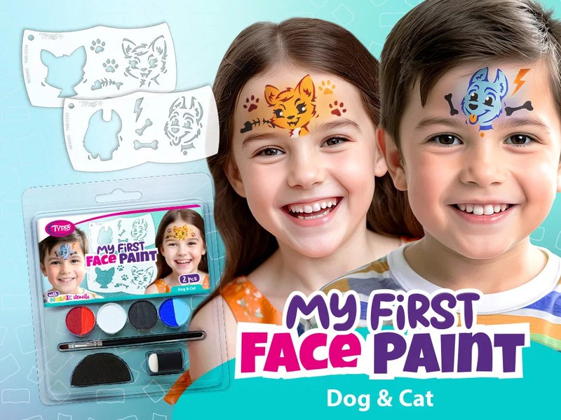My First FacePaint - Kutya és Macska arcfestő készlet