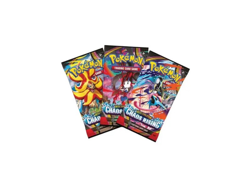 Pokémon ME04 Chaos Rising - 3 db kártyacsomag