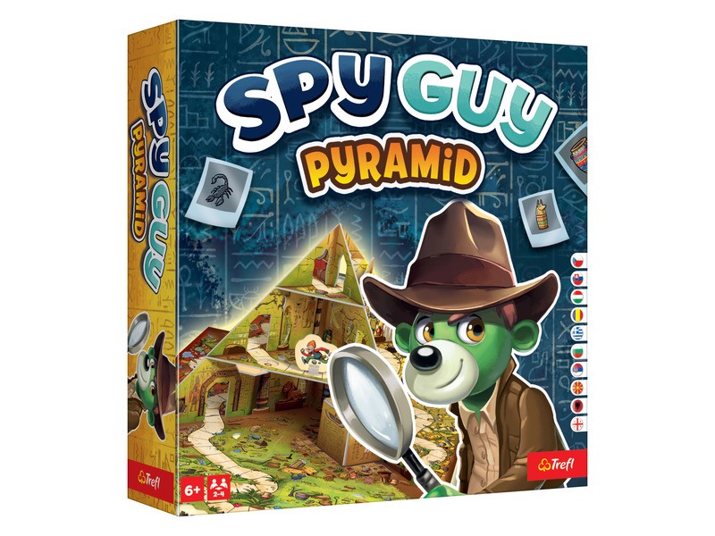Spy Guy Piramis - nyomozós társasjáték doboza