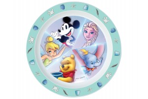 Disney100 mikrózható műanyag lapostányér