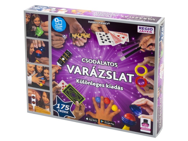 Magic Show bűvészdoboz – 100 trükkel