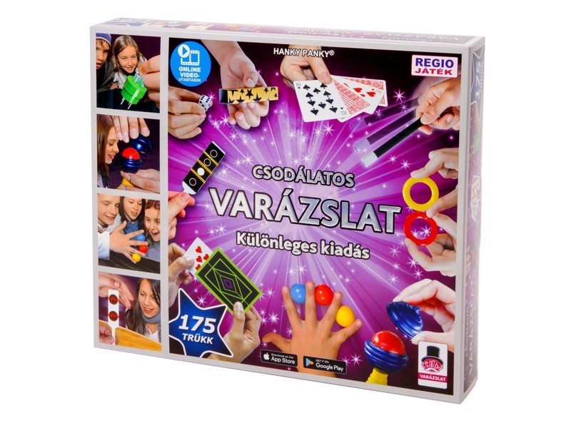 Magic Show bűvészdoboz - 175 trükk készlet