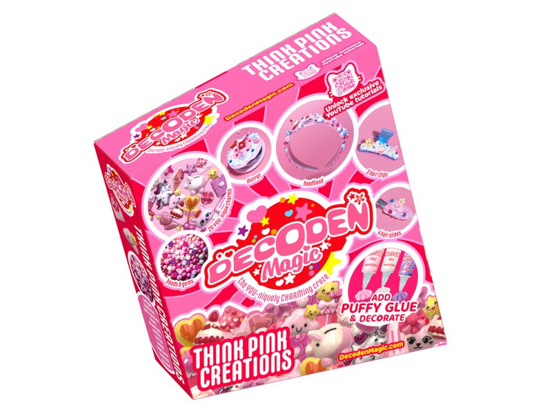 Decoden Magic - rózsaszín alkotások