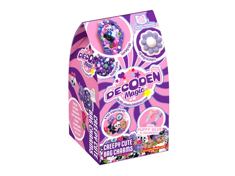 Decoden Magic – ijesztően cuki táskád dekor