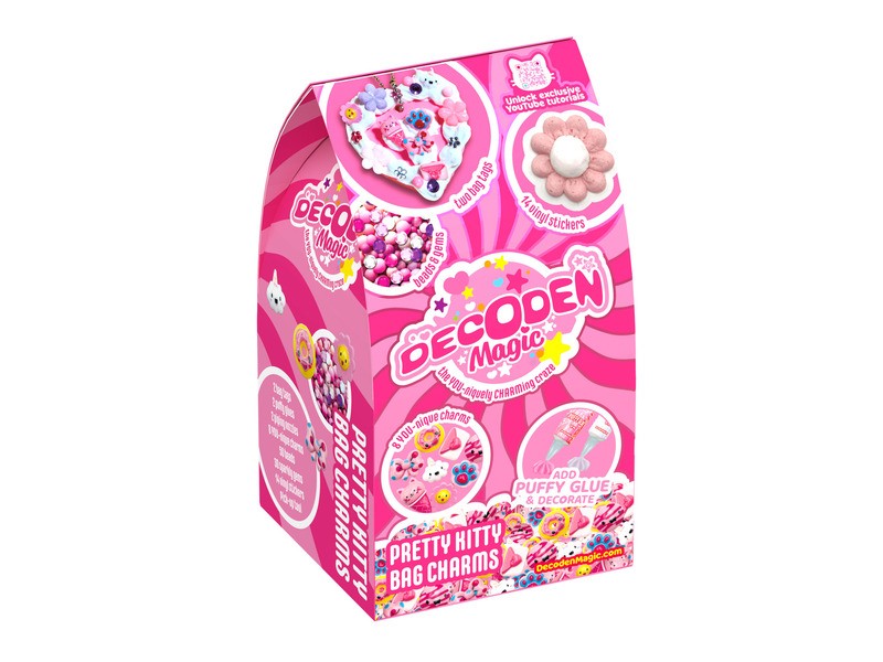 Decoden Magic cicás táskadísz