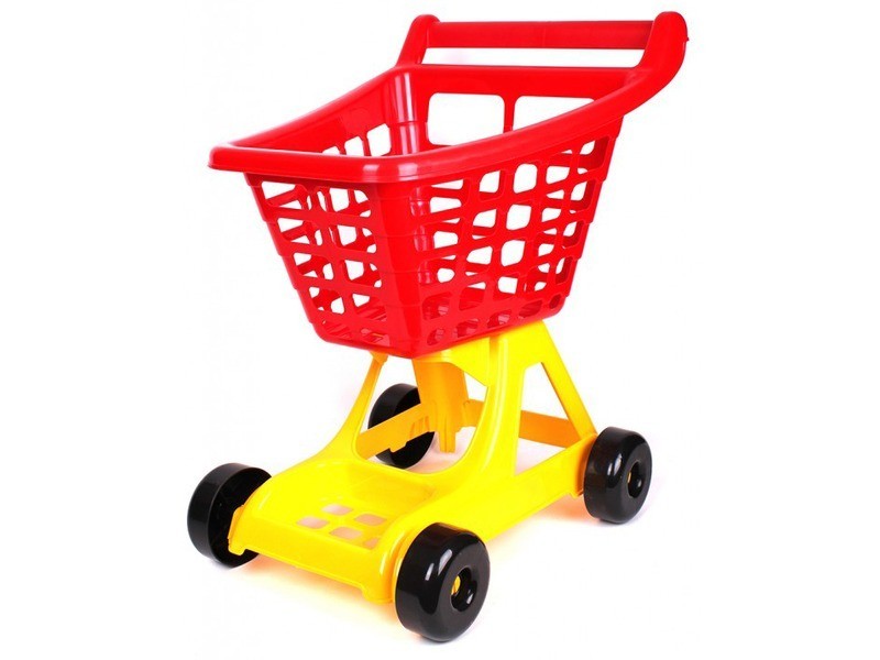 Bevásárló kocsi játék kedvenc termékekkel