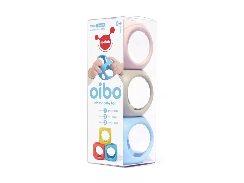 Moluk Oibo pasztell 3 db fejlesztő játék