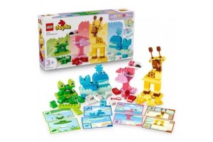 LEGO DUPLO Állatos építőjáték 10472 - 8 figura, 94 kocka