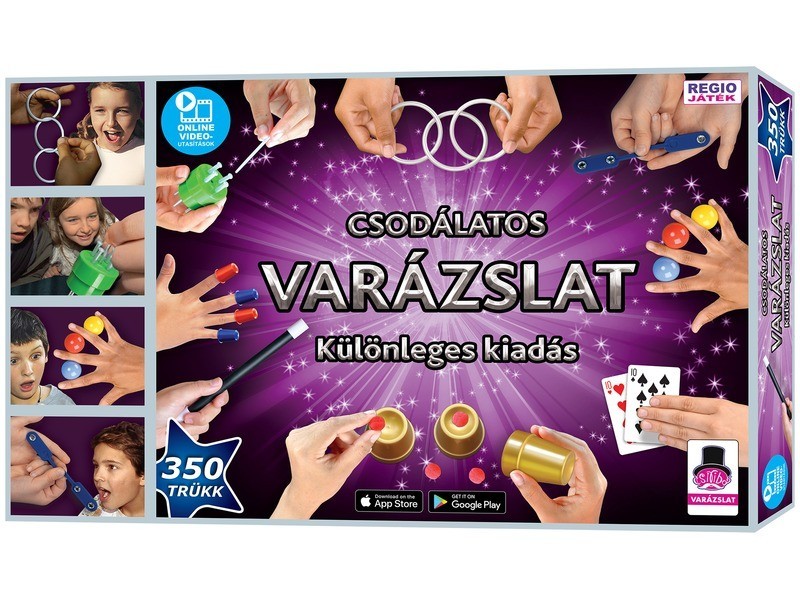 Csodálatos varázslat bűvészdoboz — 350 trükk