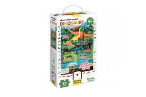 Böngésző kirakó - dinoszauruszok, 60 db
