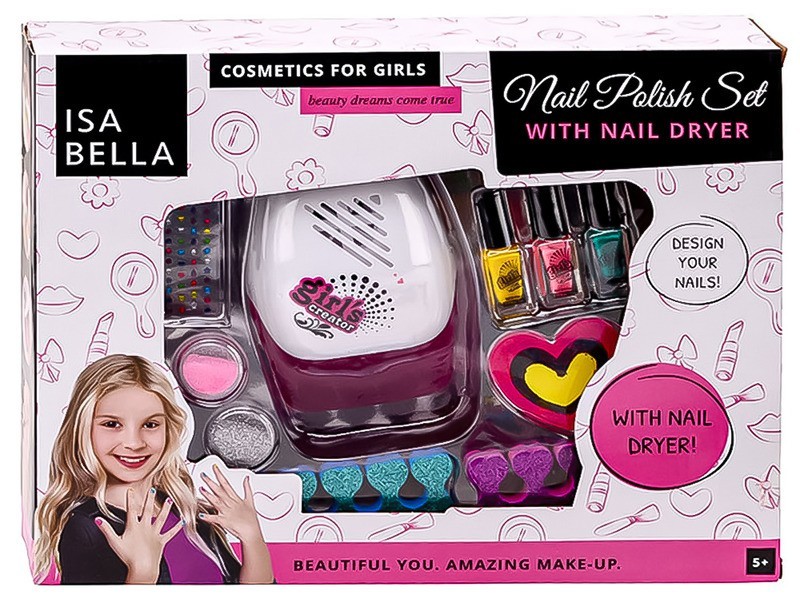 Isabella körömlakk szárító készlet