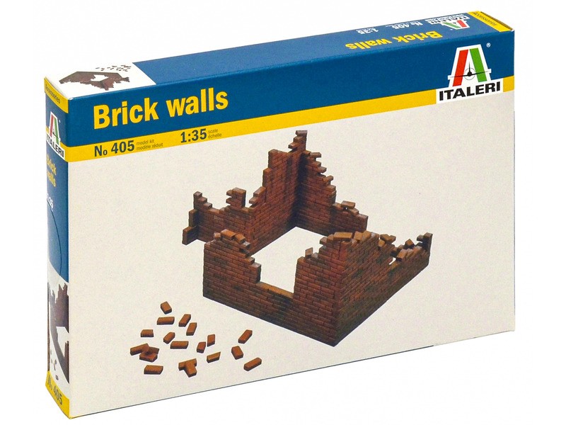 ITA 1:35 Brick Walls - téglafal panelek diorámához