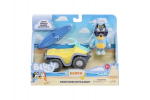 Bluey quad játékszett – szörfdeszkával a strandra
