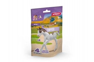 Schleich gyűjthető csikó Dipper - élethű figura