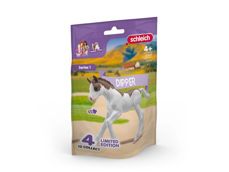 Schleich gyűjthető csikó Dipper - élethű figura
