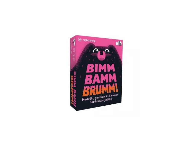 Bimm Bamm Brumm! – doboz, kártyák és játékelemek