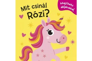 Mit csinál Rózi? - interaktív kihajtható könyv