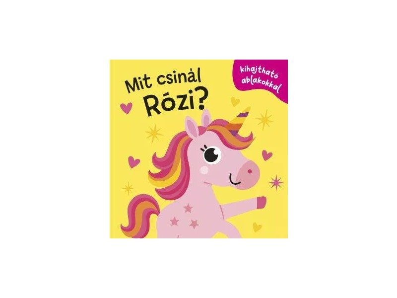 Mit csinál Rózi? - interaktív kihajtható könyv